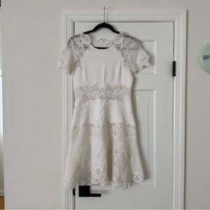 Jonathan Simkhai Short Sleeved Mini Knitted Dress